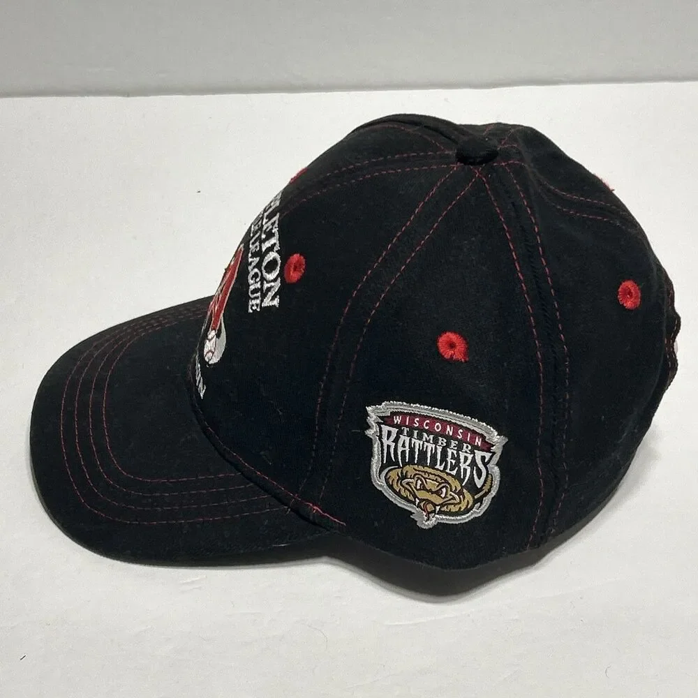 NEW Set of 3 Youth Appleton Little League Timber Rattlers Hat Adjustable Strap